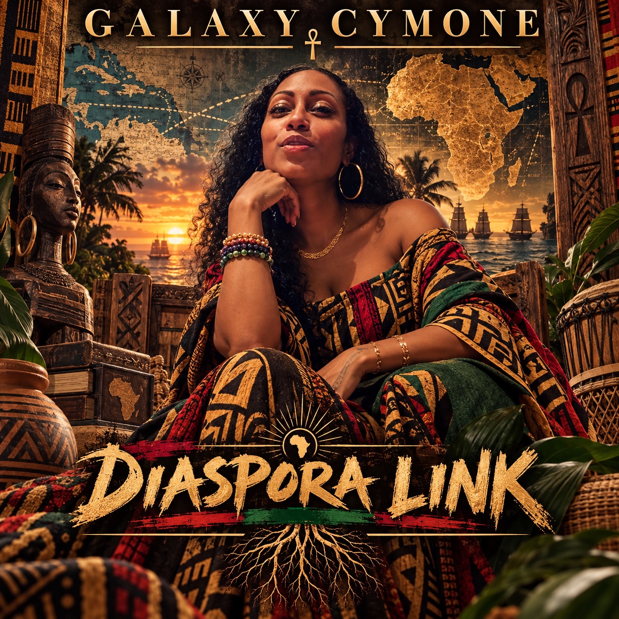Diaspora Link — Galaxy Cymone album cover